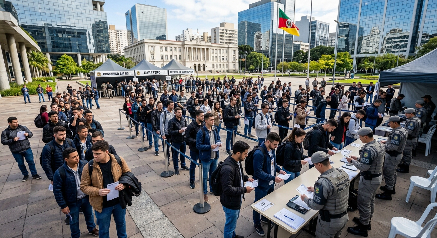 Dicas de Preparação para o Concurso Brigada Militar RS